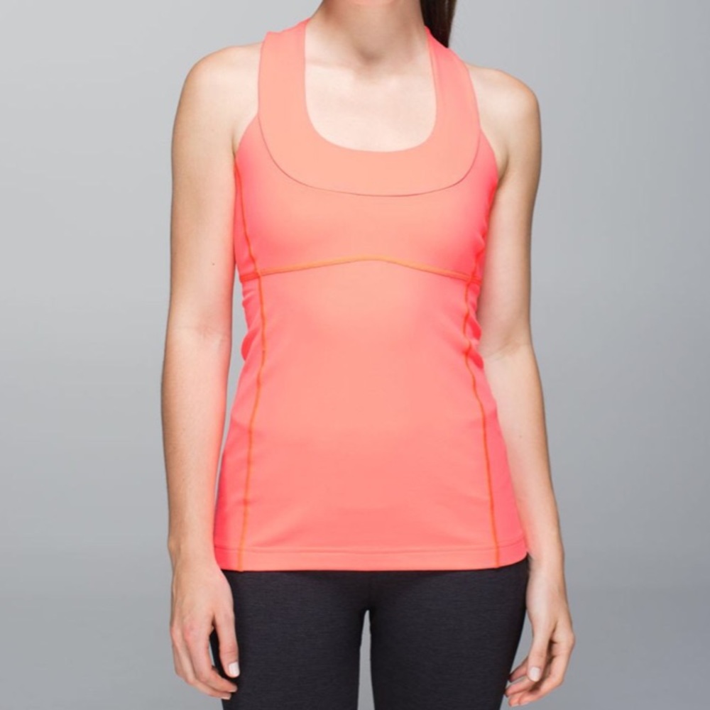 Lululemon Scoop Neck Tank “Very Light Flare”